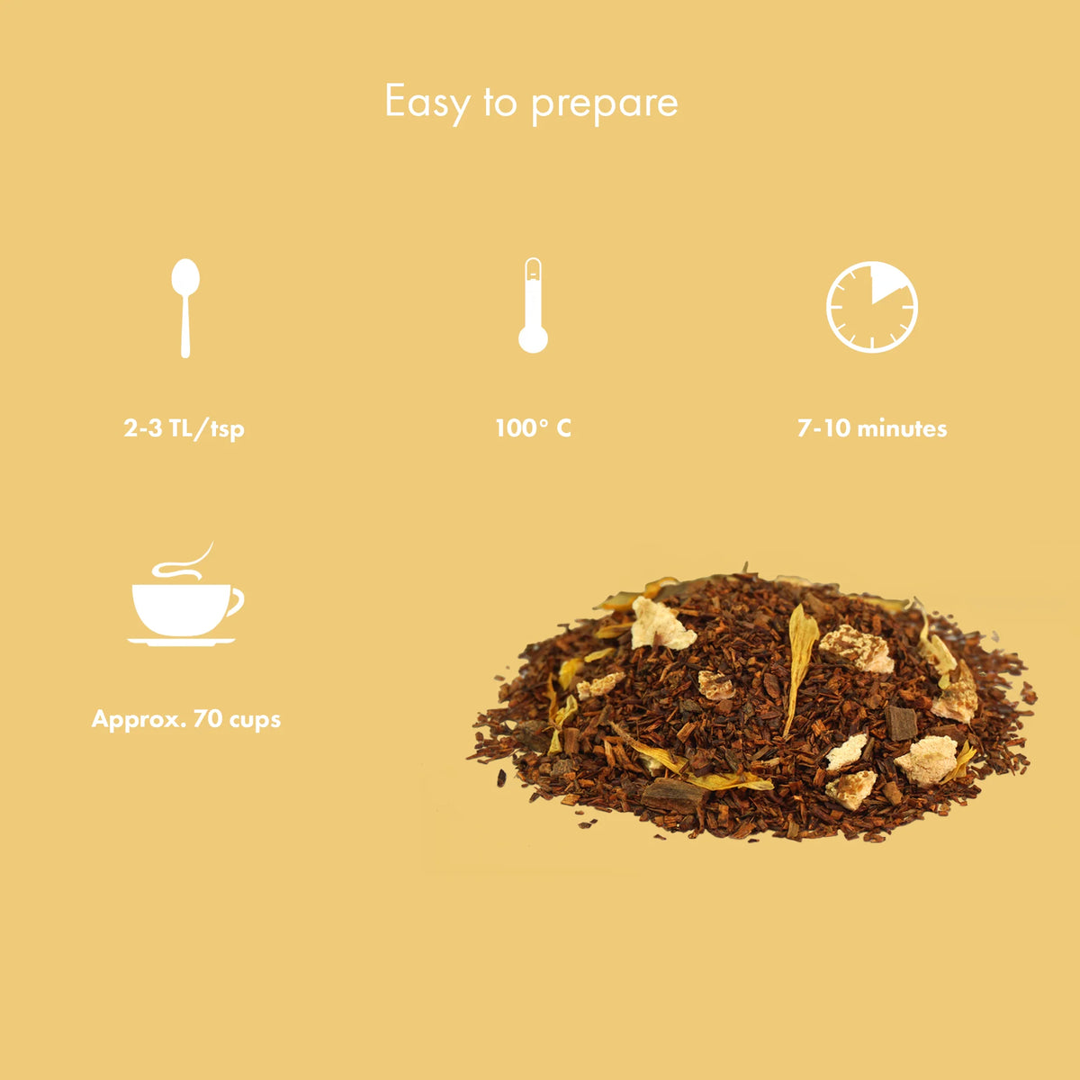 Préparation du Rooibos d’Hiver Terre Infusée
