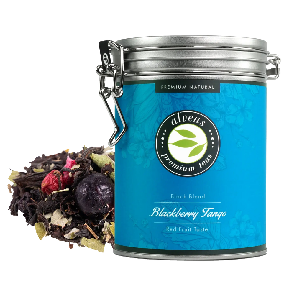 Thé noir saveur fruits rouges