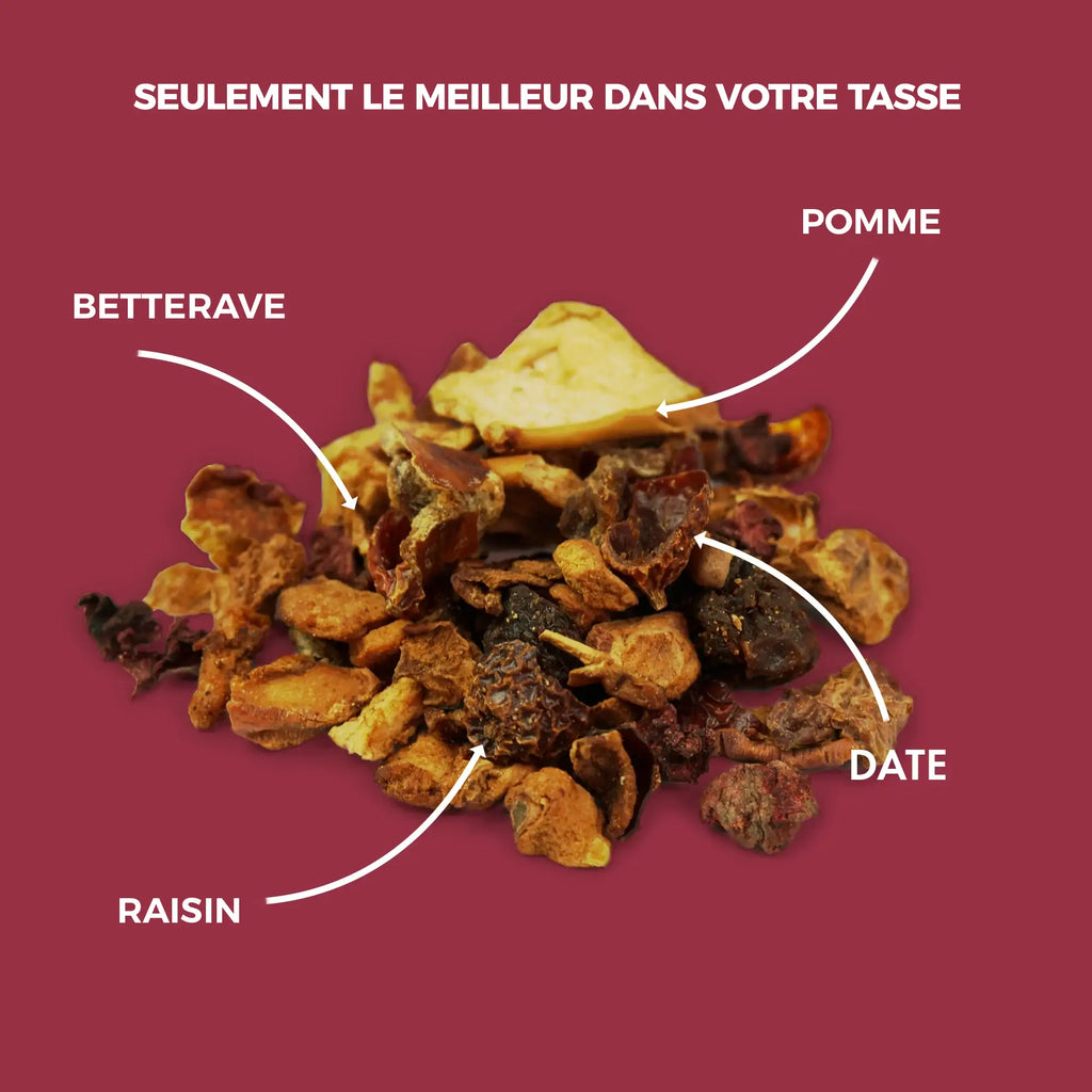 Infusion fruitée pomme & caramel
