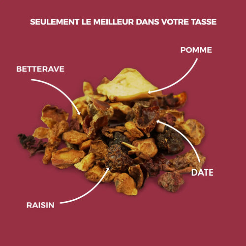 Infusion fruitée pomme & caramel