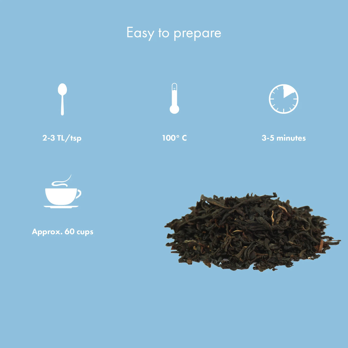 Préparation du thé noir Earl Grey Terre Infusée