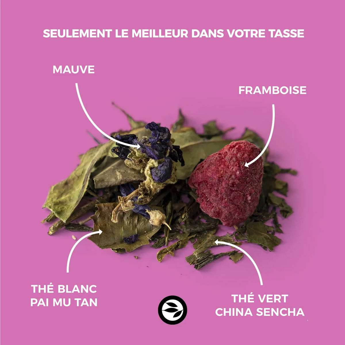 Thé vert framboise