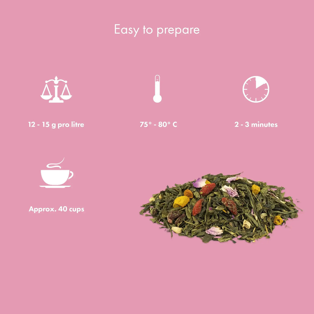 Thé vert bio canneberge & menthe