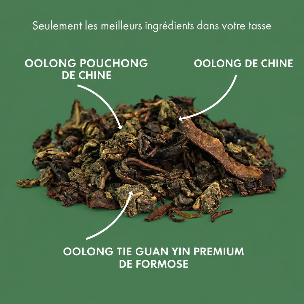 Oolong impérial bio goût légèrement torréfié