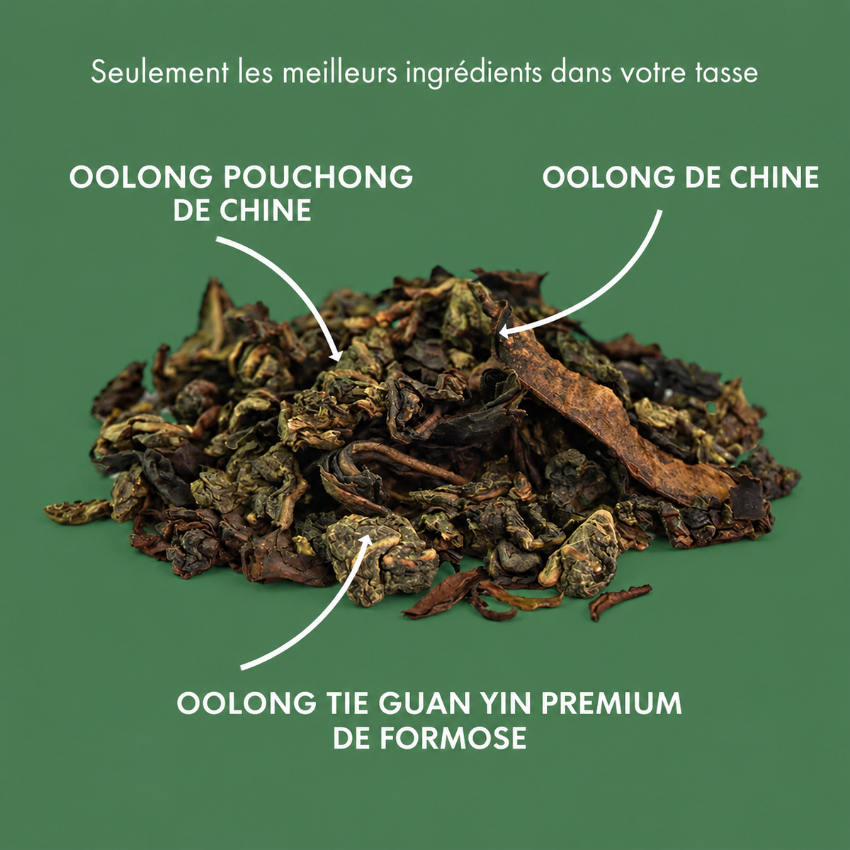 Oolong impérial bio goût légèrement torréfié