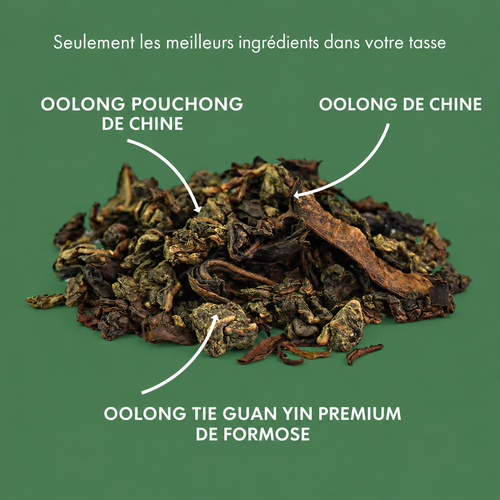 Oolong impérial bio goût légèrement torréfié