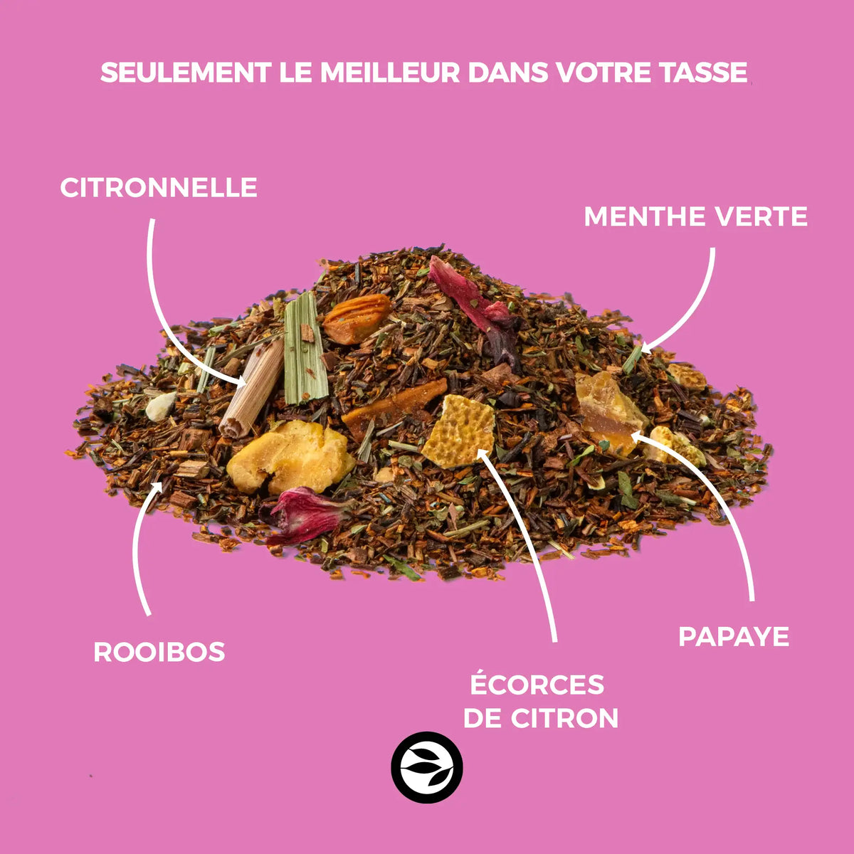 Rooibos rouge glacé mangue & papaye