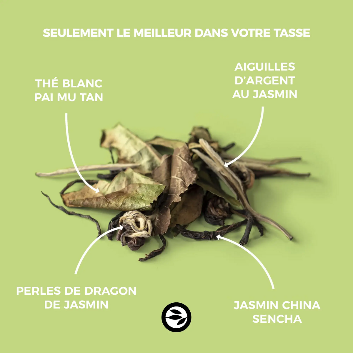 Thé vert bio jasmin