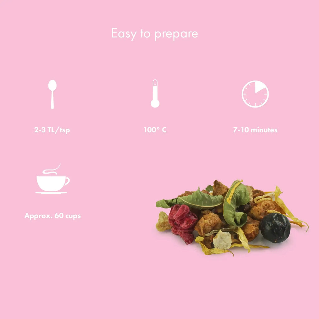 Infusion fruitée bio fruits des bois & citron