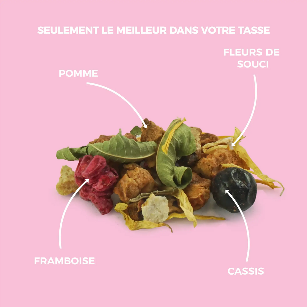 Infusion fruitée bio fruits des bois & citron
