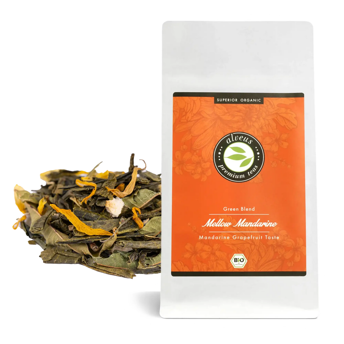 Thé vert bio mandarine & pamplemousse