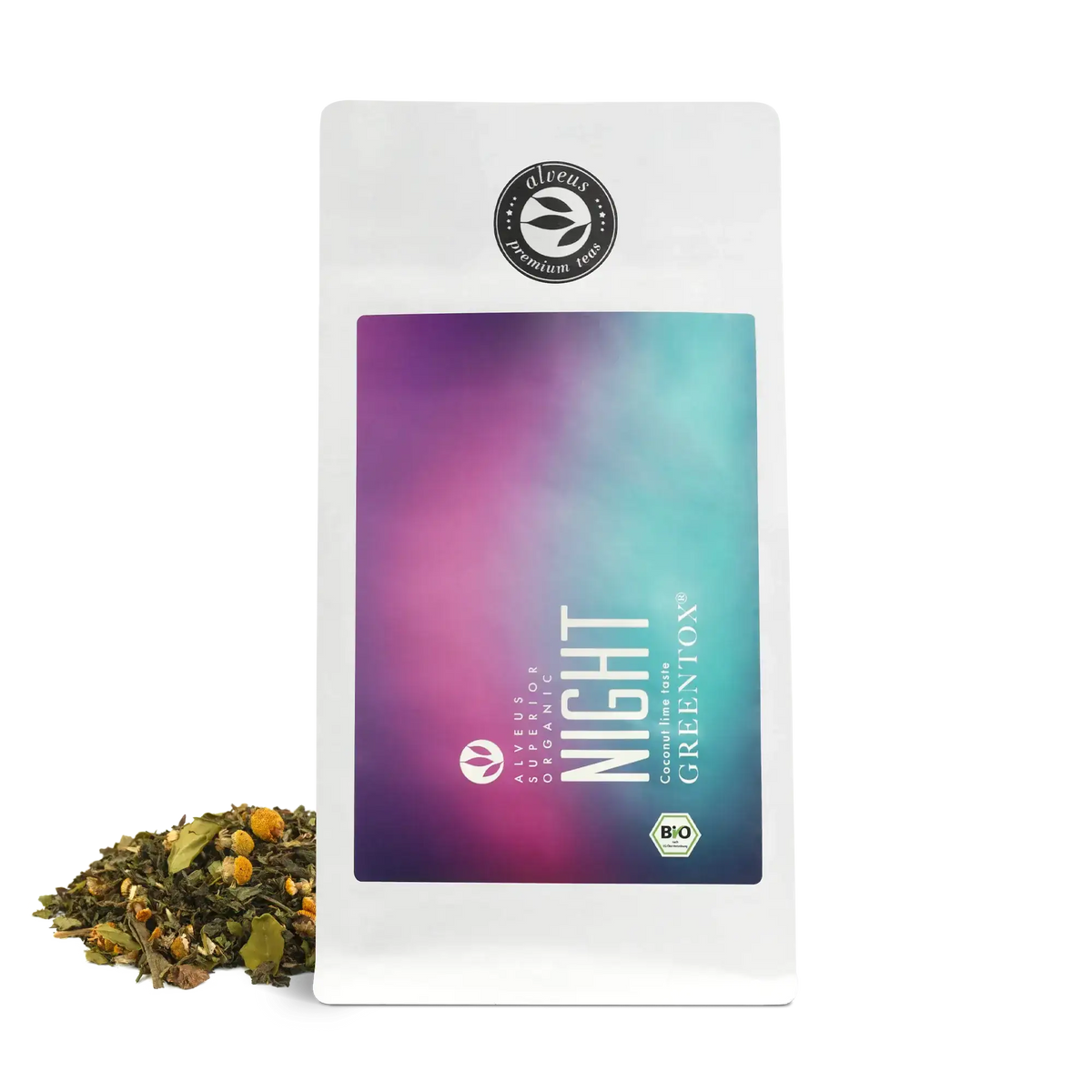 Infusion bio coco & citron vert avec thé vert