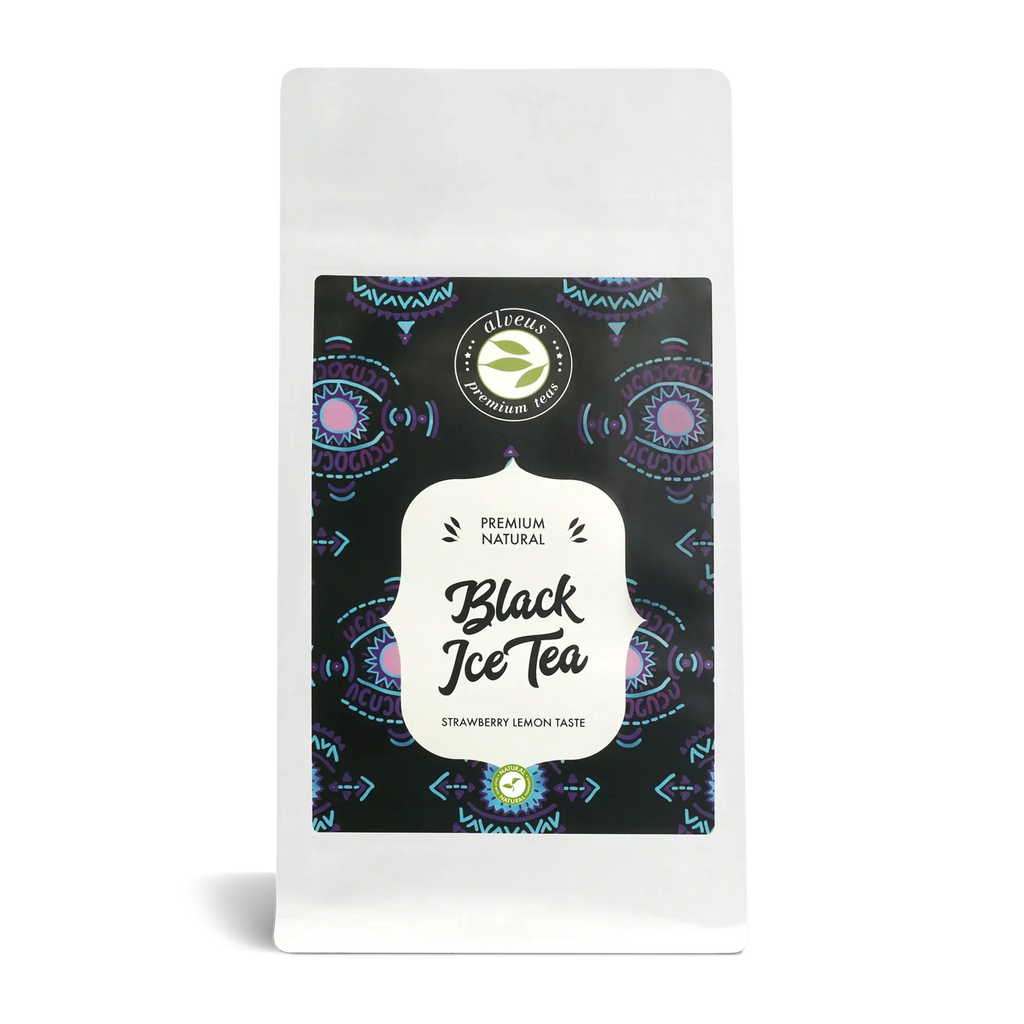 Thé noir glacé fraise & citron